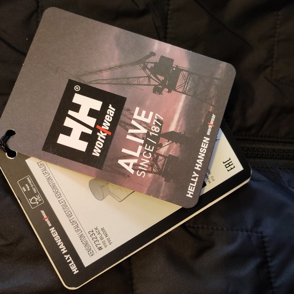 Helly Hansen Black Quilted Vest Liftaloft - Picture 5 of 8